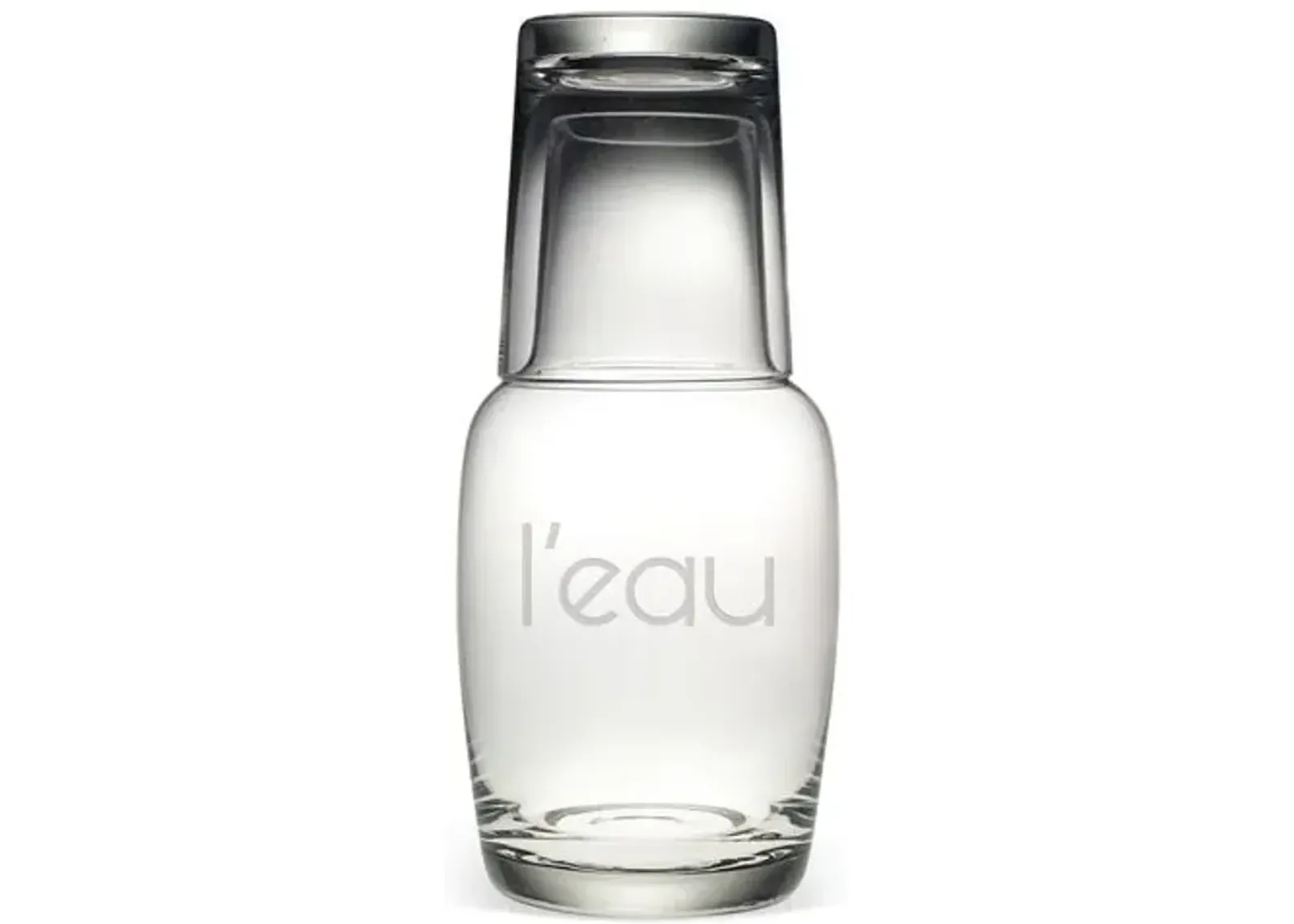 L'eau Night Bottle Set - 32oz - Clear