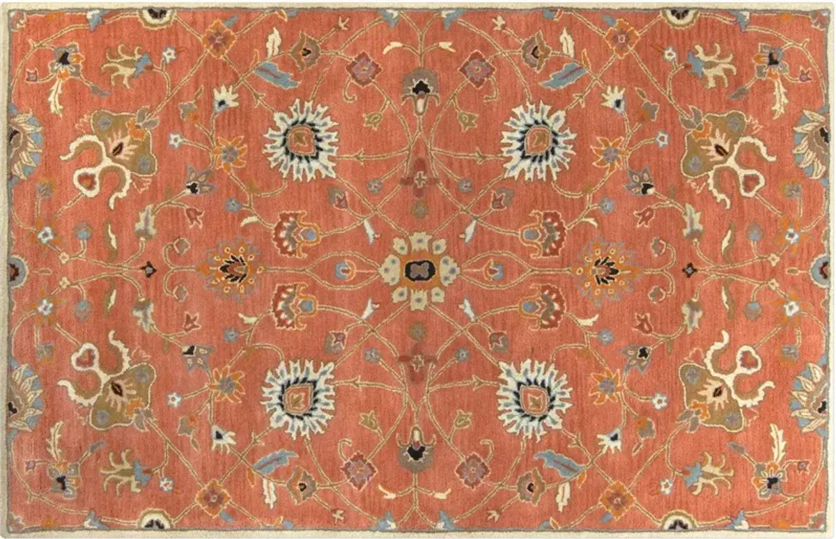 Javan Rug - Rust - Orange - Orange
