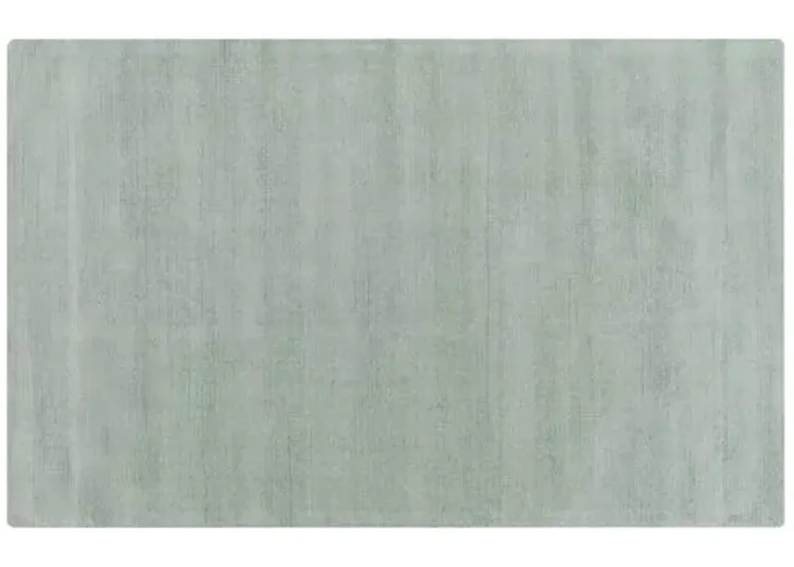 Prescott Rug - Mint - Handcrafted - Gray - Gray