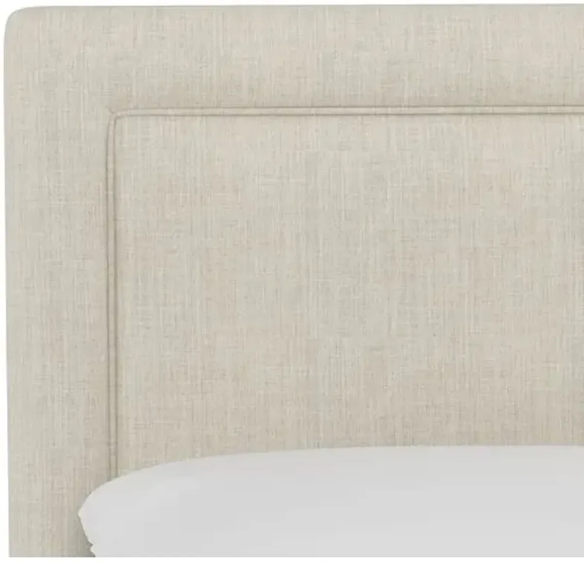 Collins Headboard - Handcrafted - Beige