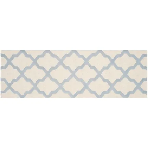 Mulberry Rug - Ivory/Blue - Ivory