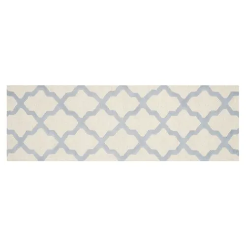 Mulberry Rug - Ivory/Blue - Ivory