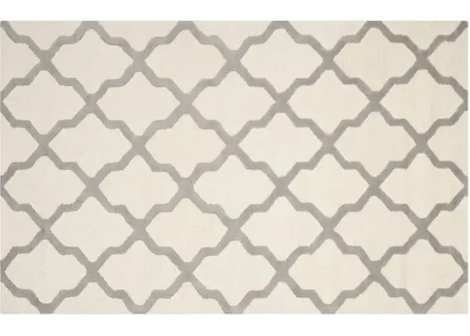 Mulberry Rug - Ivory/Silver - Ivory