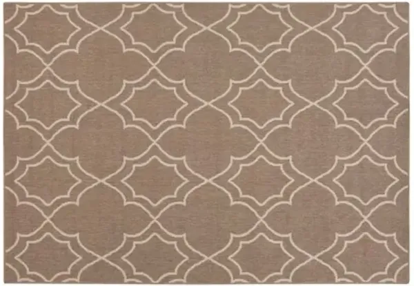 Liza Outdoor Rug - Taupe - Gray - Gray