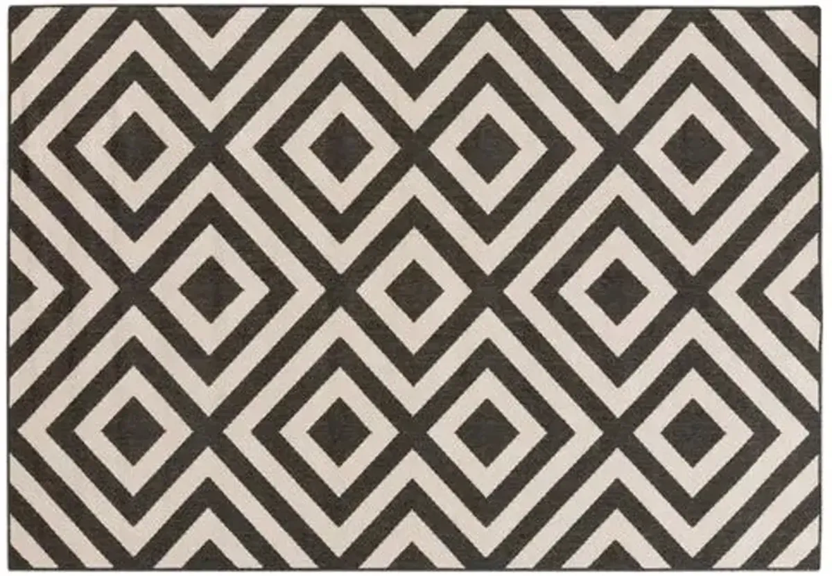 Providence Outdoor Rug - Green - Brown - Brown