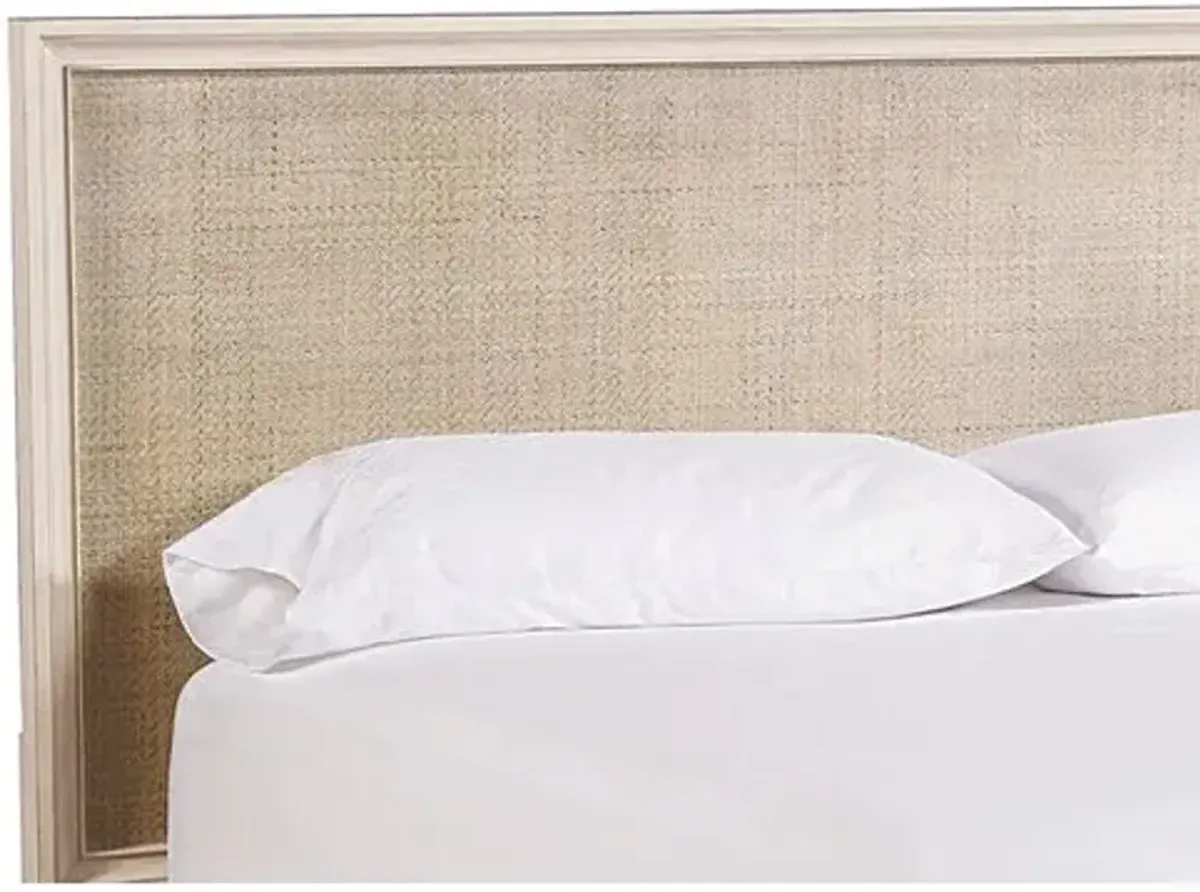 Summer Hill Woven Bed - Cream - Beige