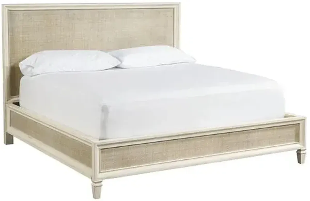 Summer Hill Woven Bed - Cream - Beige