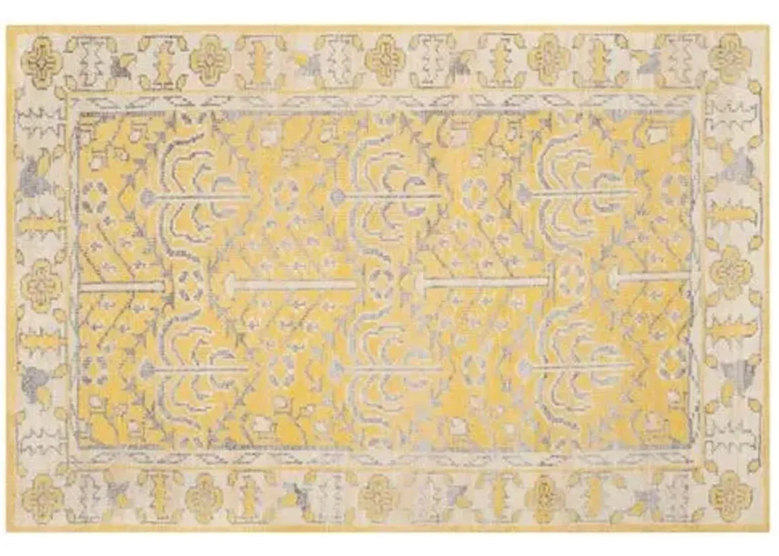 Montague Rug - Yellow - Yellow