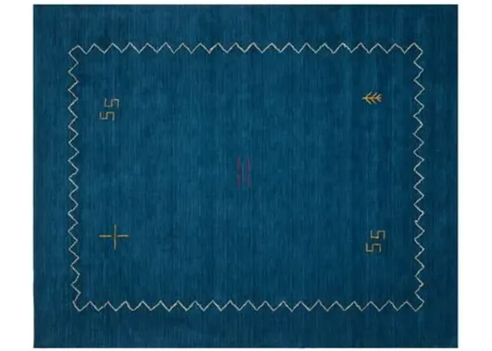 Beech Rug - Blue - Blue