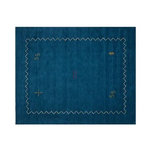 Beech Rug - Blue - Blue