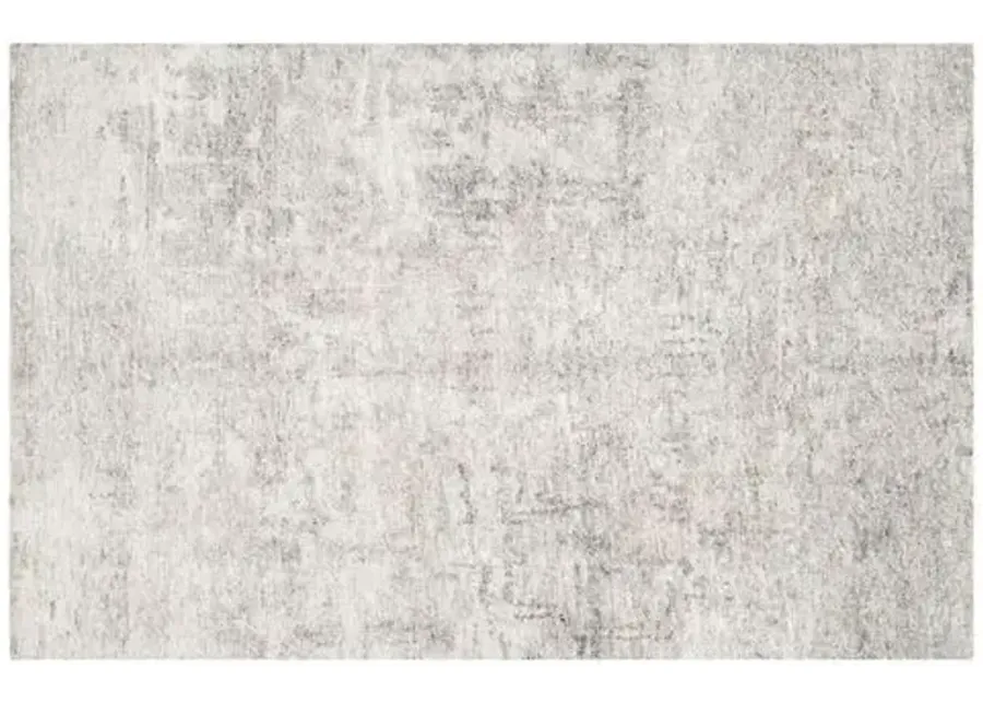 Paul Rug - Natural/Silver - Gray - Gray