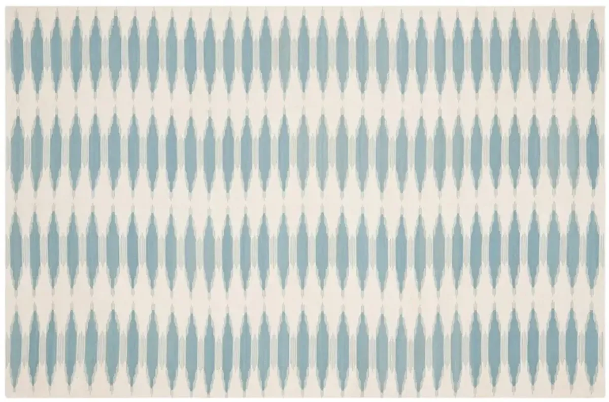 Edith Flat-Weave Rug - Sky - Blue - Blue