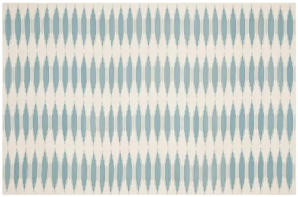 Edith Flat-Weave Rug - Sky - Blue - Blue