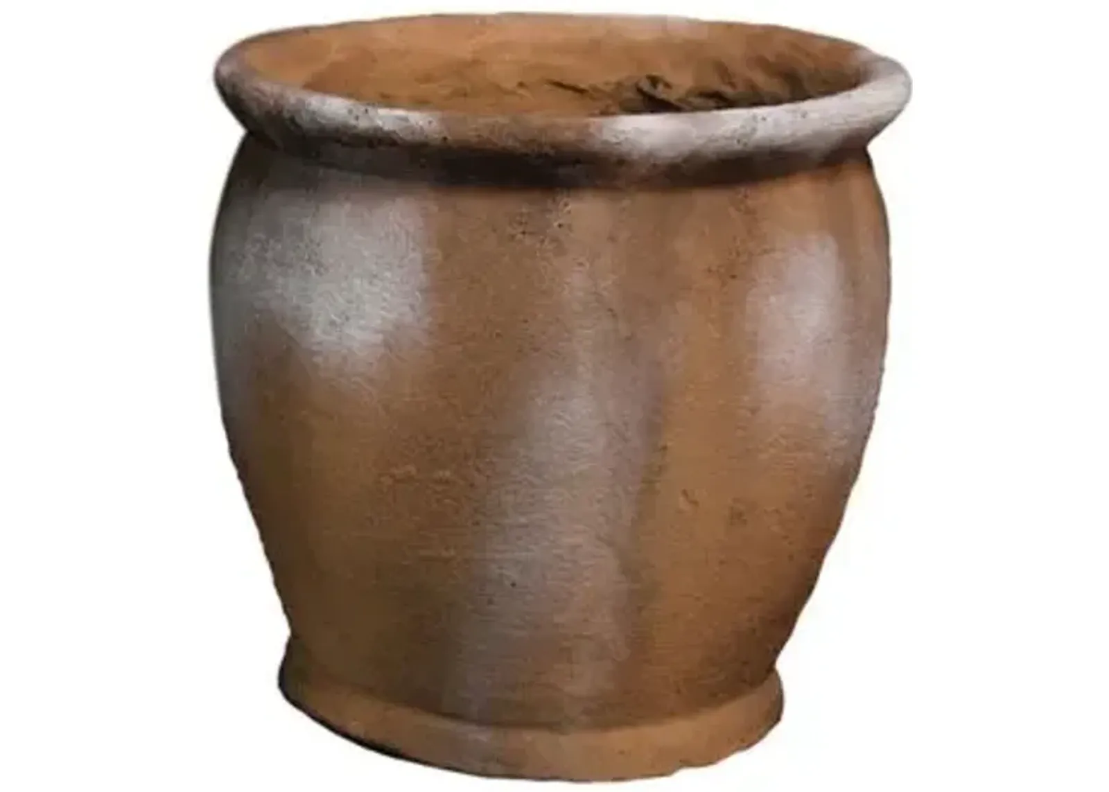 10" Williams Outdoor Pot - Brown