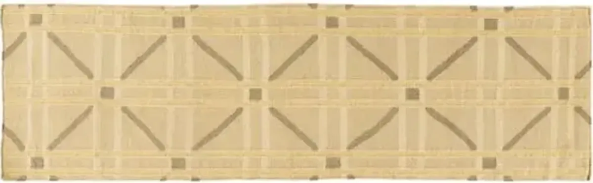 Sheffield Market Rug - Brown/Mustard - Beige - Beige