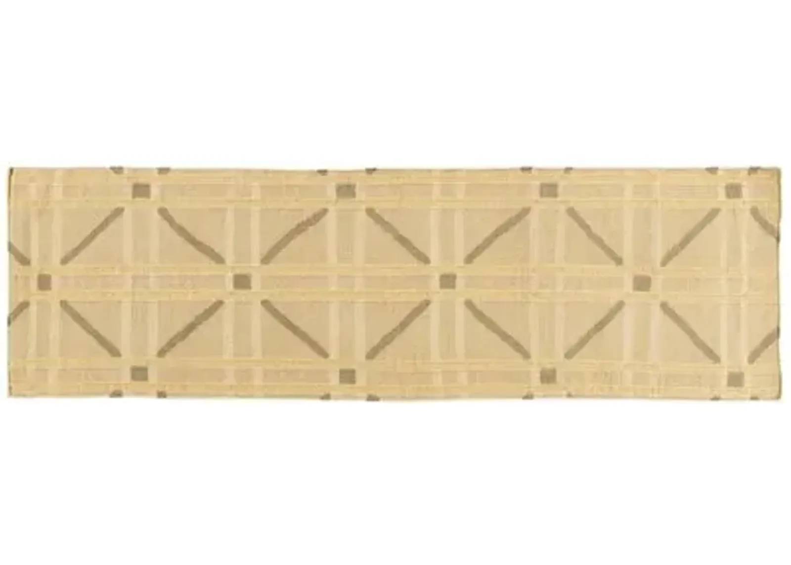 Sheffield Market Rug - Brown/Mustard - Beige - Beige