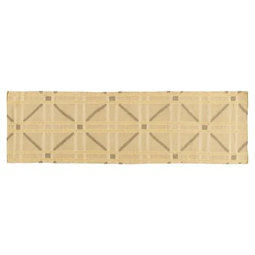 Sheffield Market Rug - Brown/Mustard - Beige - Beige