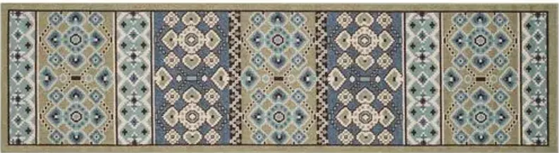 Dawson Outdoor Rug - Blue - Blue