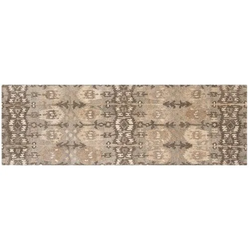 Cortes Rug - Natural - Brown - Brown