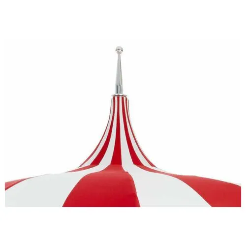 Pagoda Patio Umbrella - Red/White