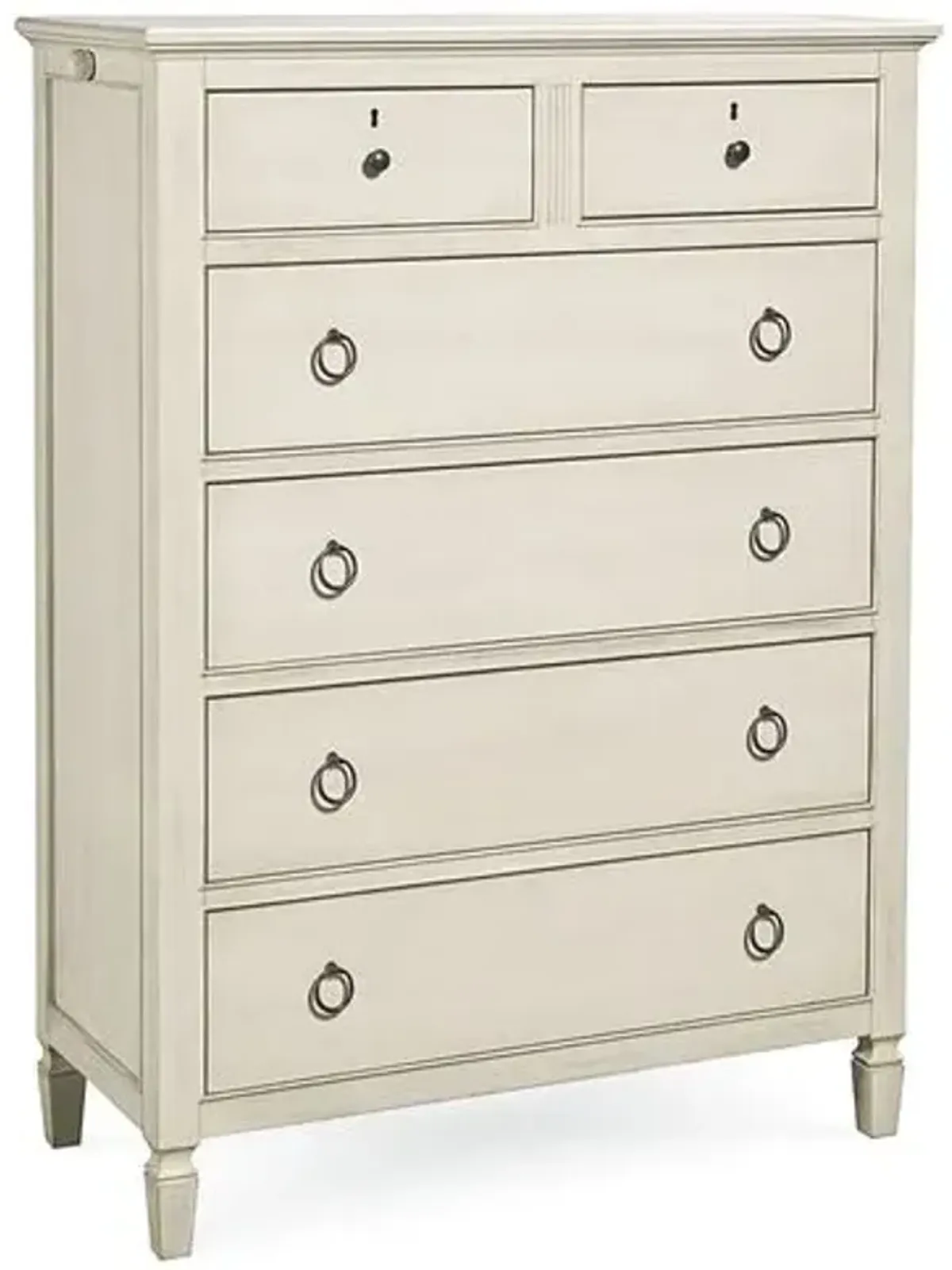 Summer Hill Tall Dresser - Cream - Beige