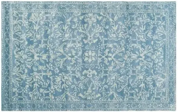 Meena Rug - Blue/Ivory - Blue