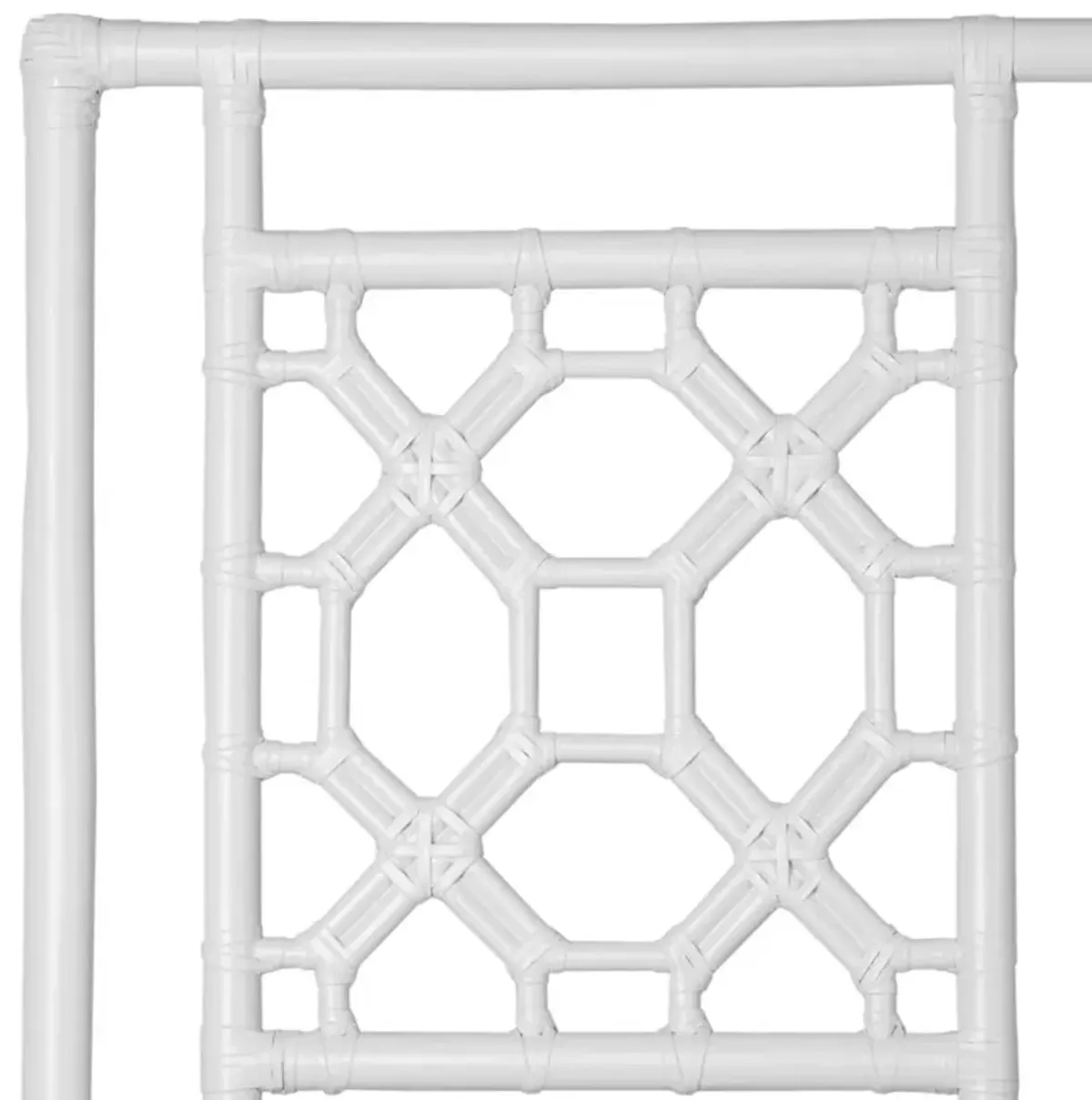 Lattice Kids' Headboard, White