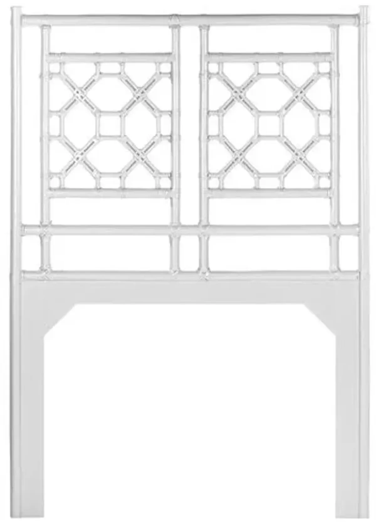 Lattice Kids' Headboard - White