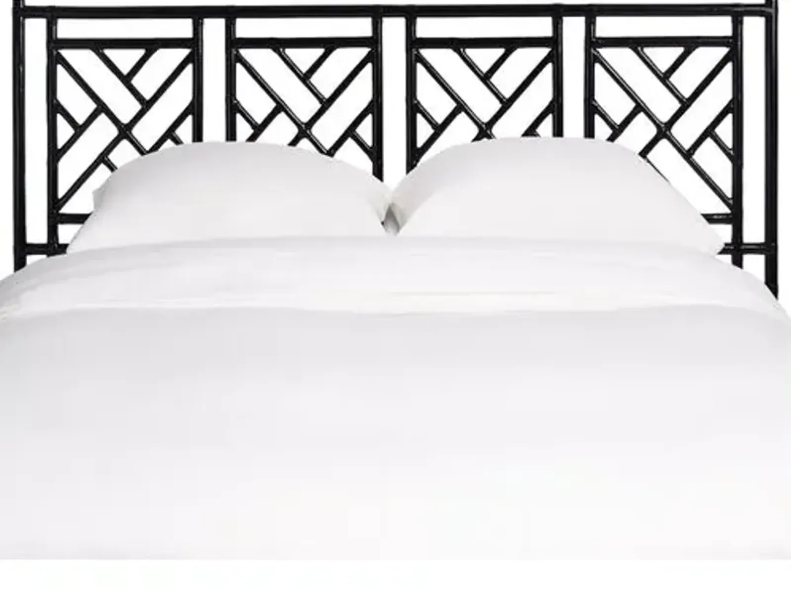 Chippendale Headboard - Black