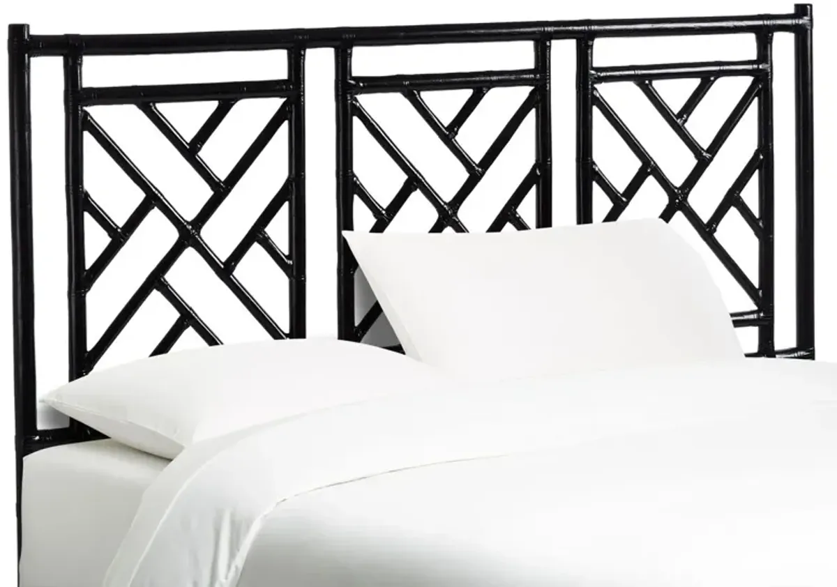 Chippendale Headboard, Black