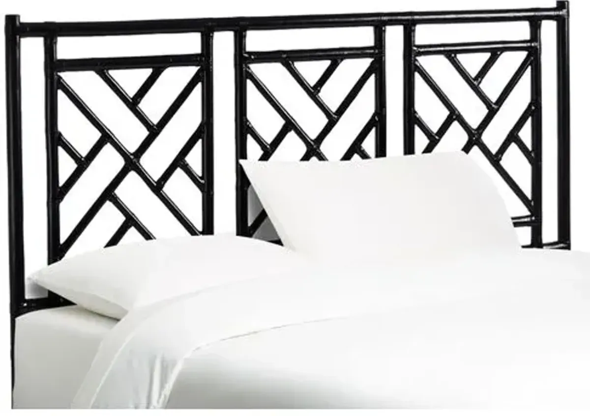 Chippendale Headboard - Black