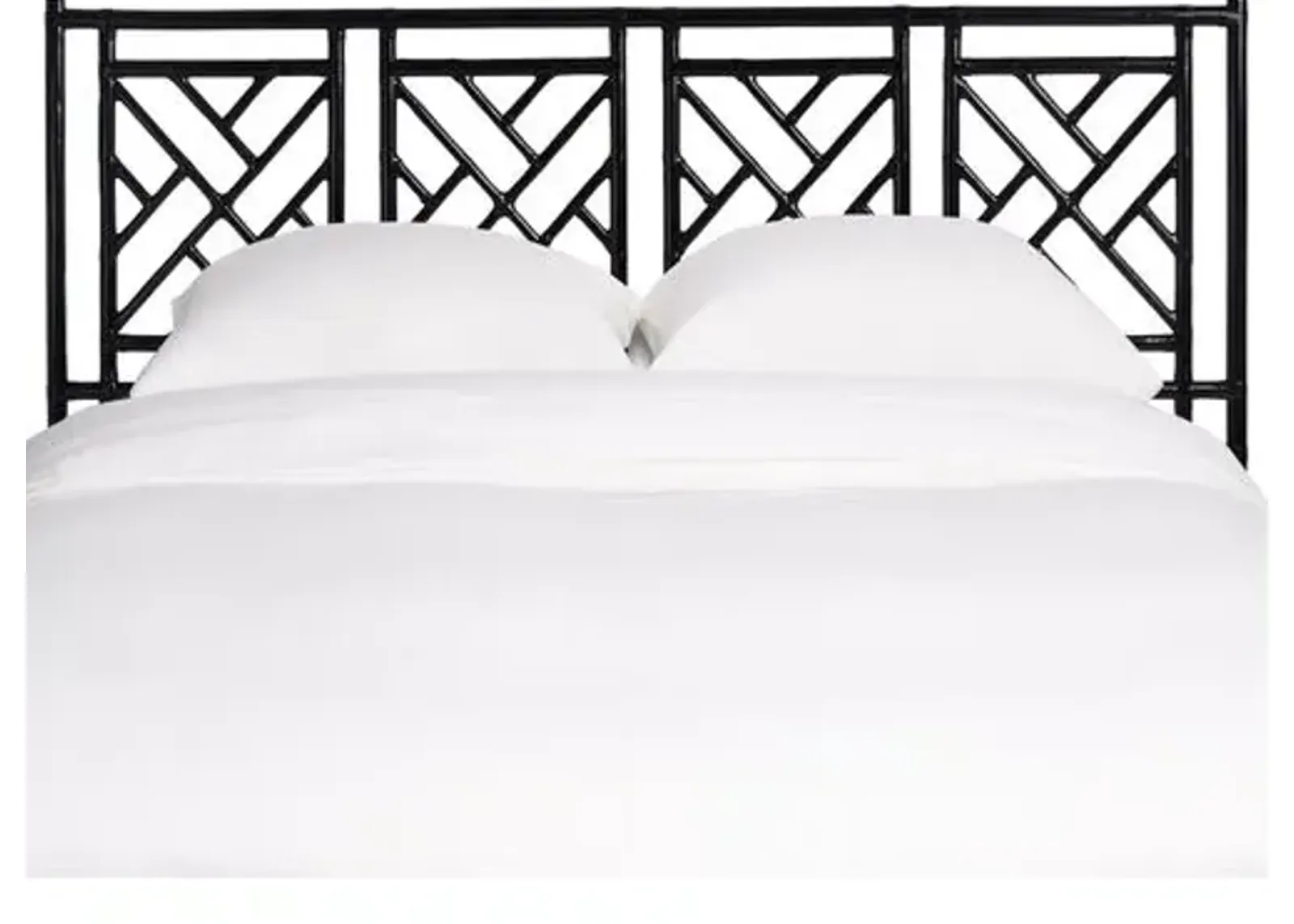 Chippendale Headboard - Black