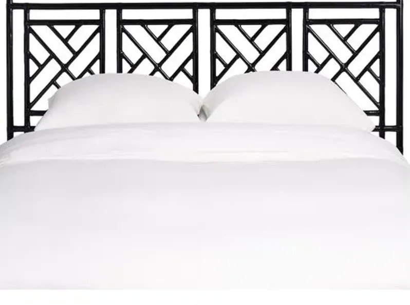 Chippendale Headboard - Black