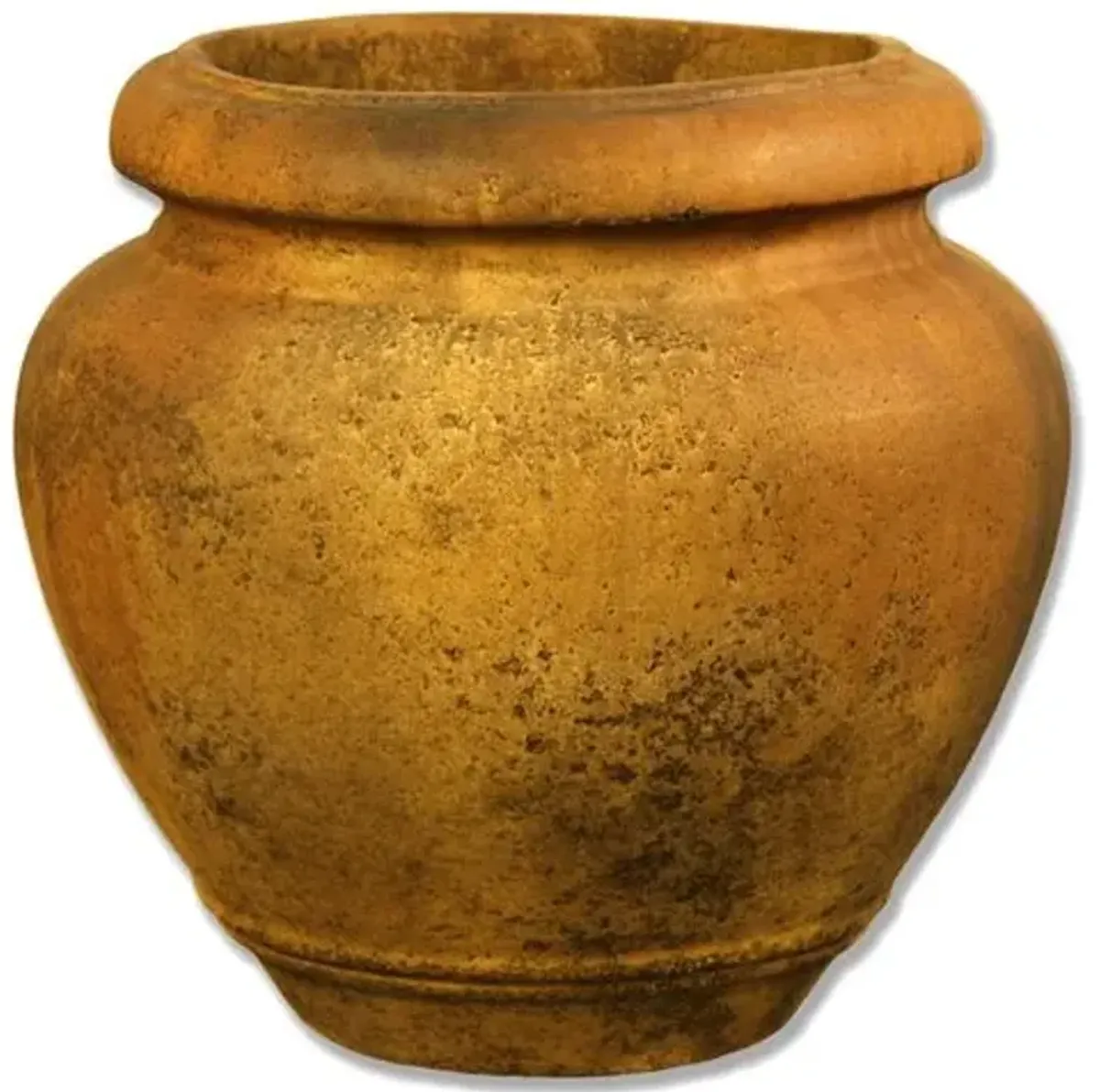 20" Oil Outdoor Jar - Sandstone - Brown