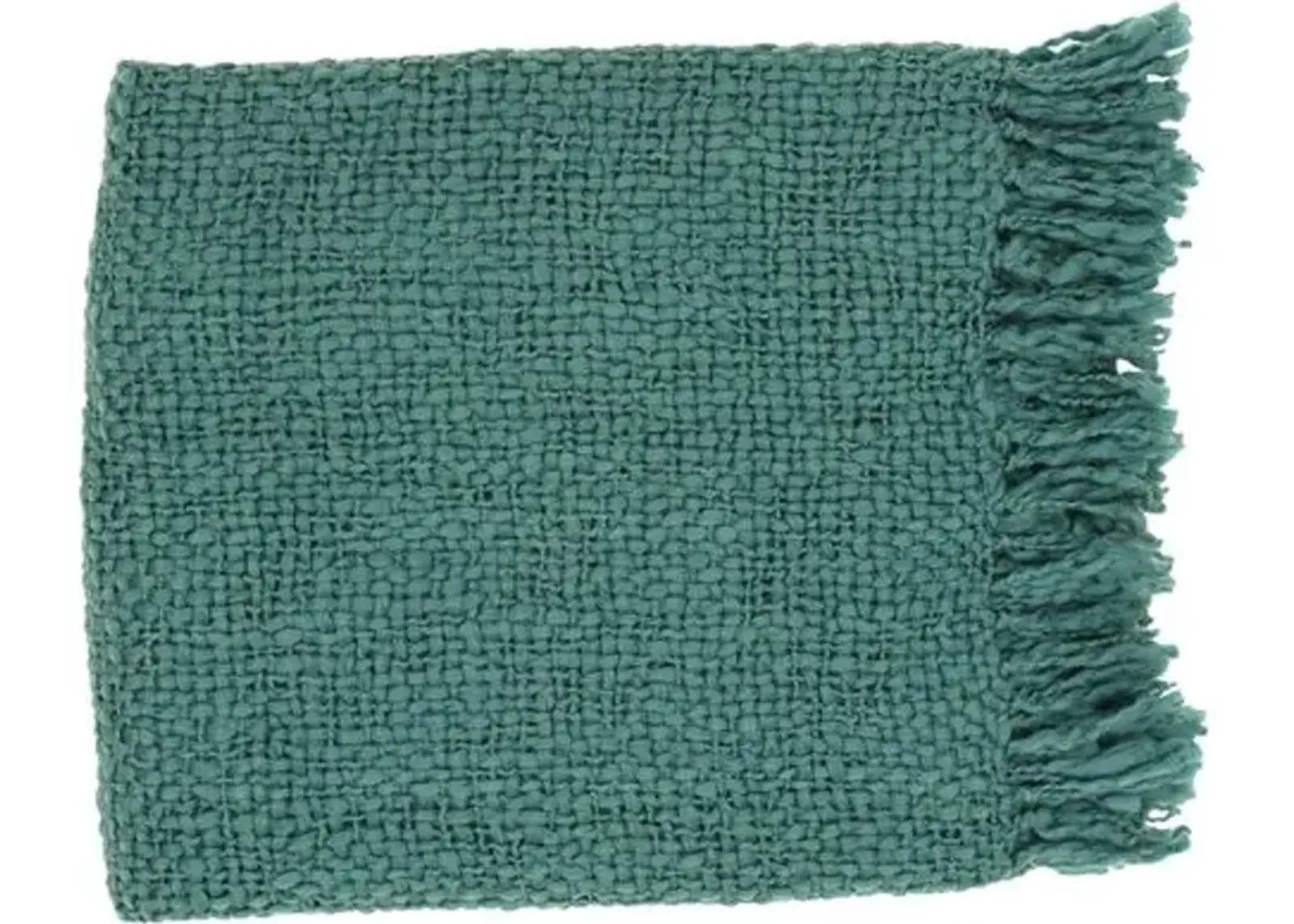 Reese Throw - Teal - Blue