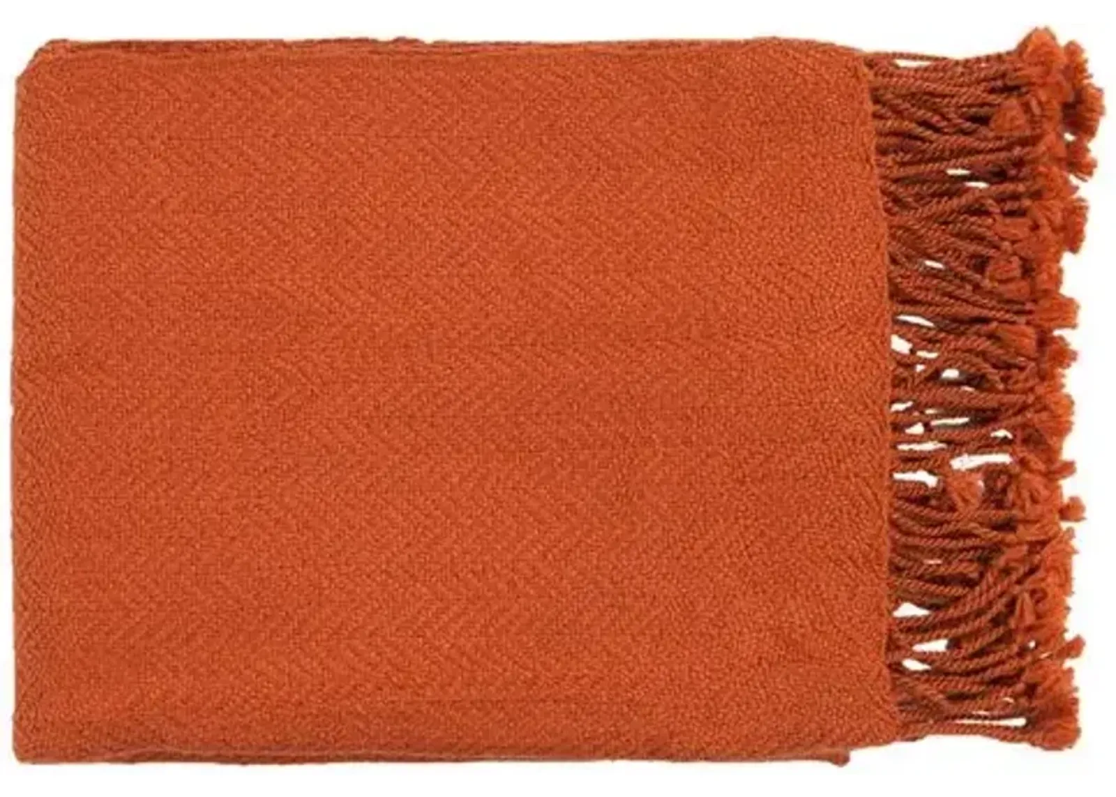 Bold Throw - Burnt Orange