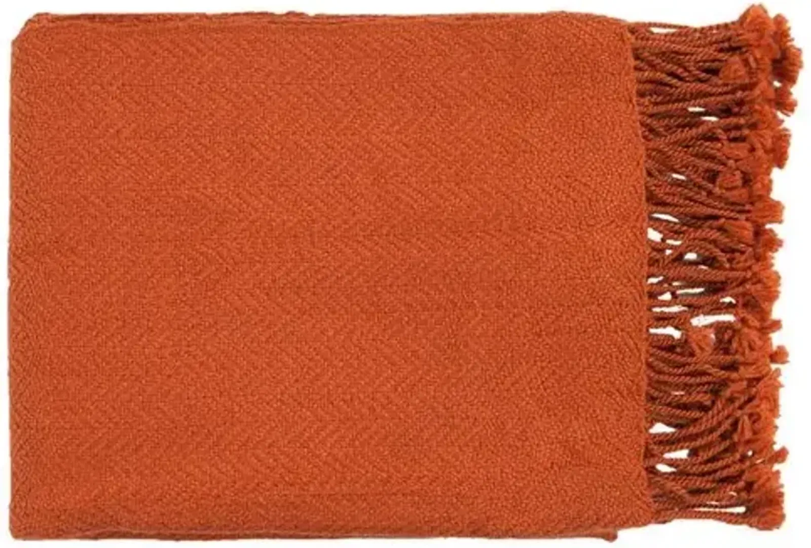 Bold Throw - Burnt Orange