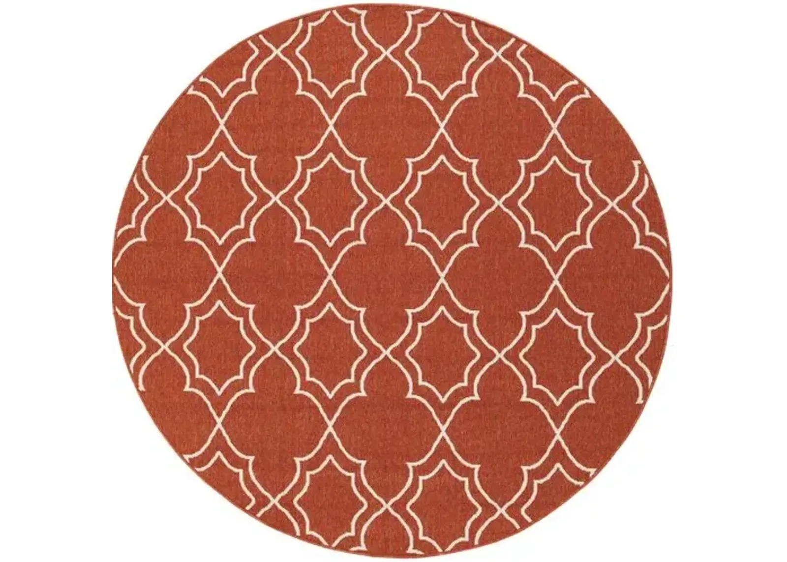 Liza Outdoor Rug - Cherry - Red - Red