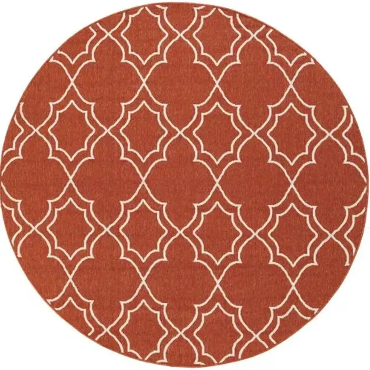 Liza Outdoor Rug - Cherry - Red - Red