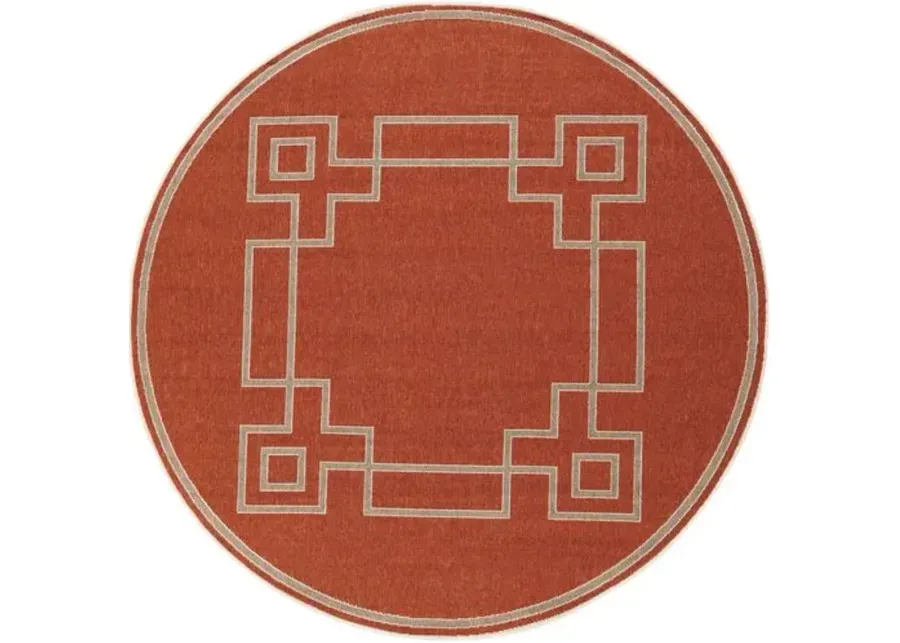 Richmond Outdoor Rug - Red - Red