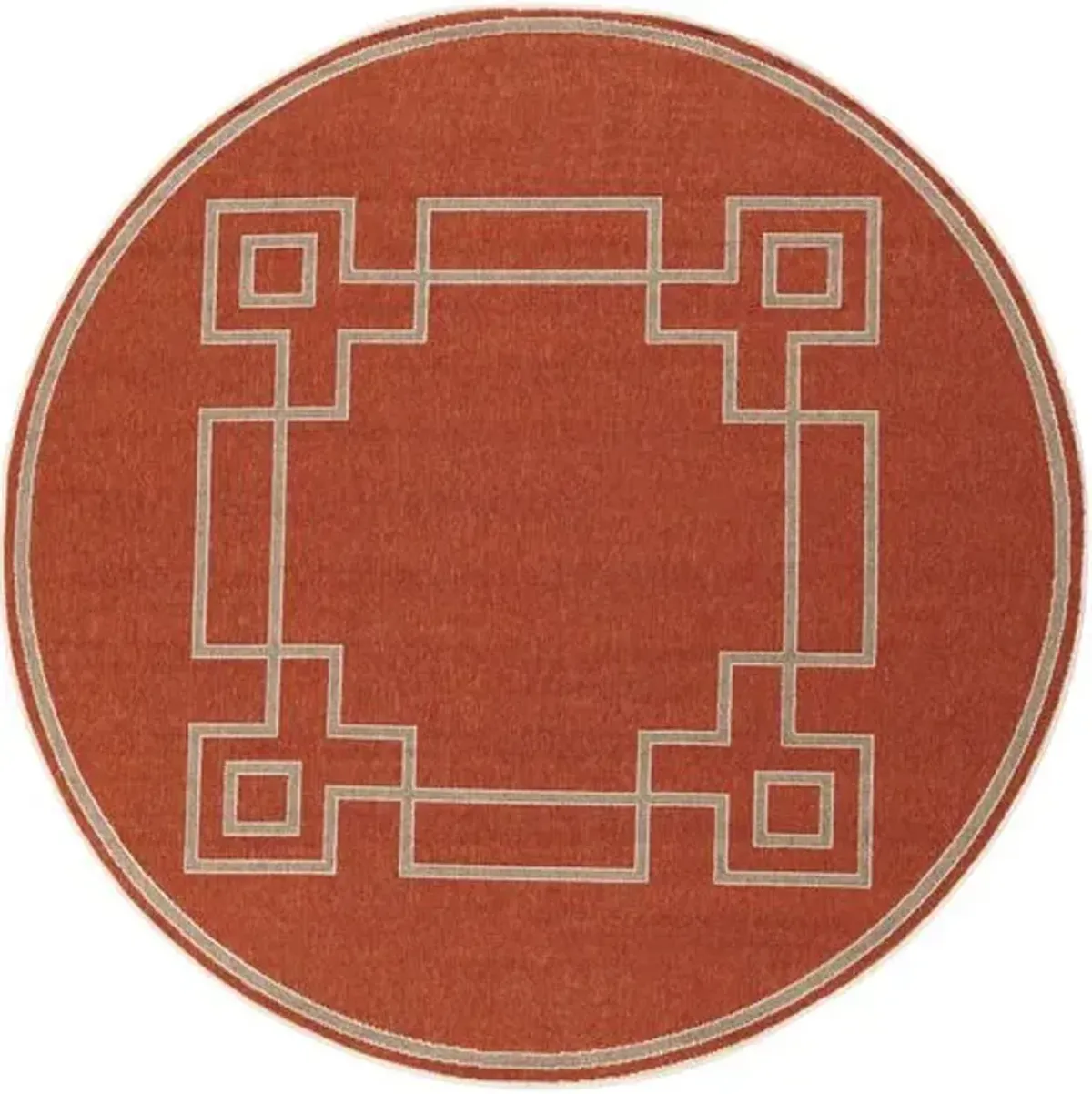 Richmond Outdoor Rug - Red - Red