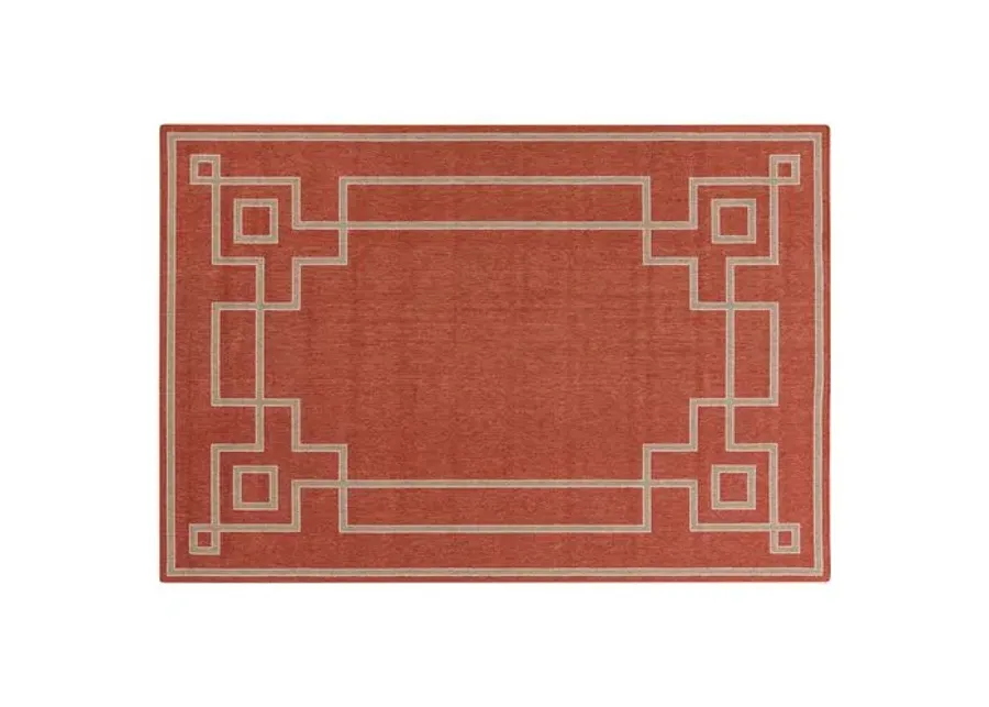 Richmond Outdoor Rug - Red - Red