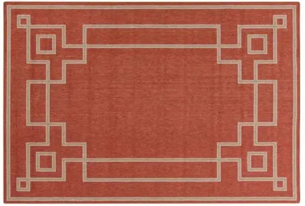 Richmond Outdoor Rug - Red - Red