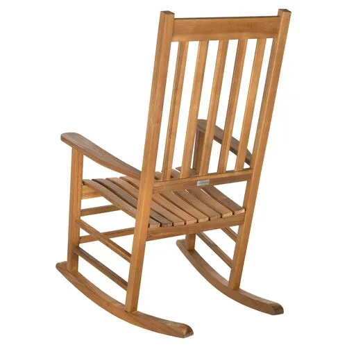 Sia Outdoor Rocking Chair - Natural - Brown