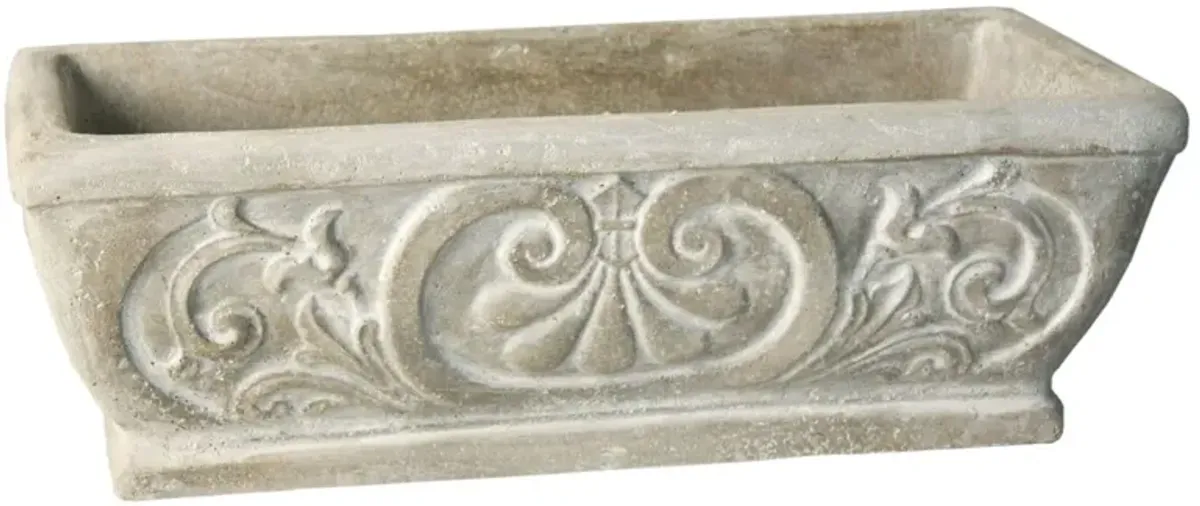 30" Fleur-de-Lis Planter