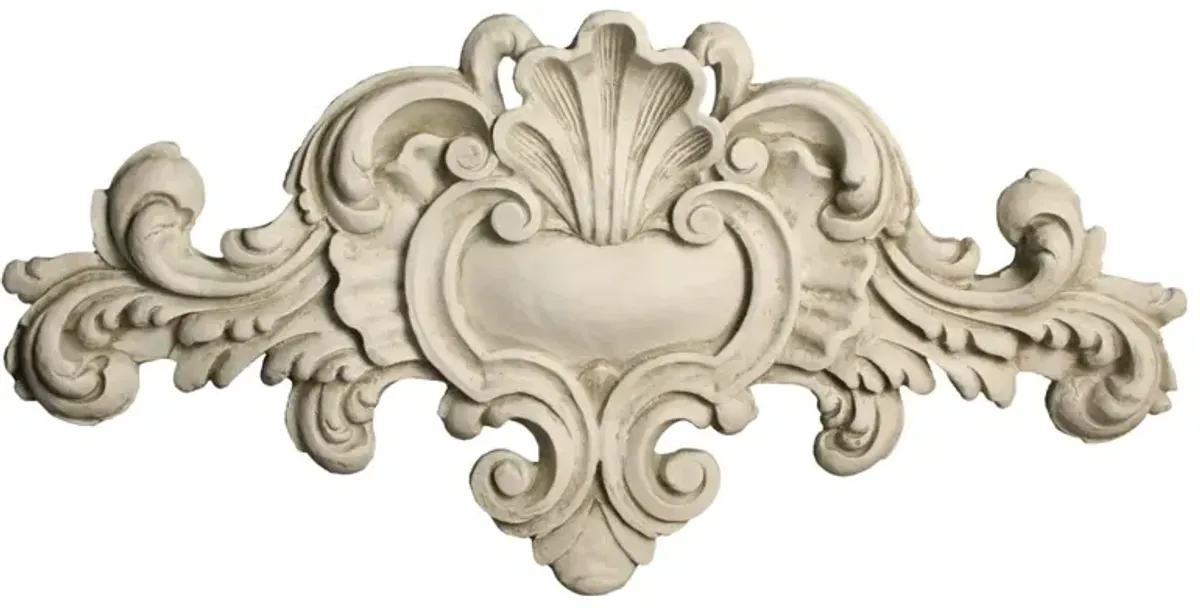 40" Over-Door Detail, Antiqued Stone