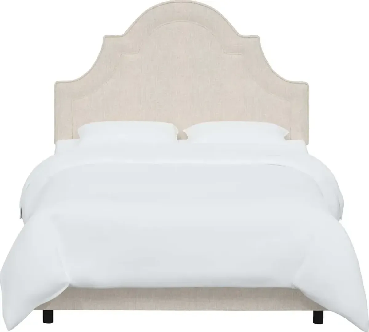 Kennedy Linen Arched Bed