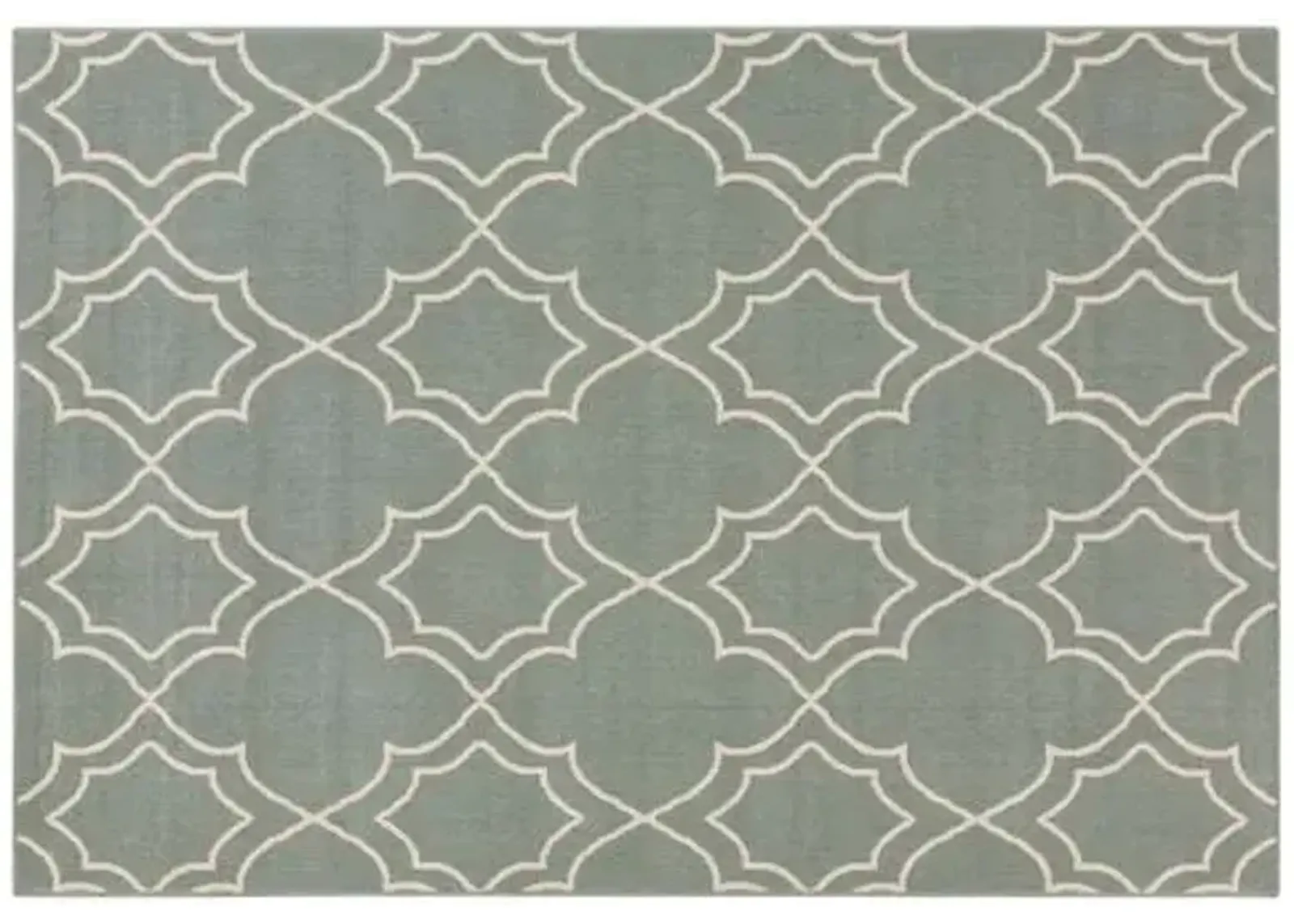 Lisa Outdoor Rug - Gray - Gray