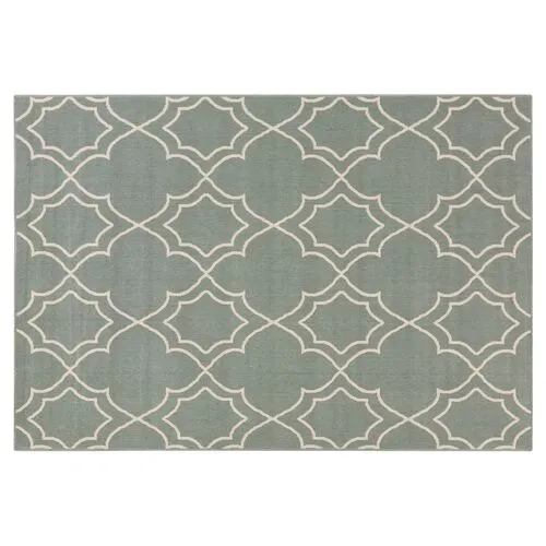 Lisa Outdoor Rug - Gray - Gray