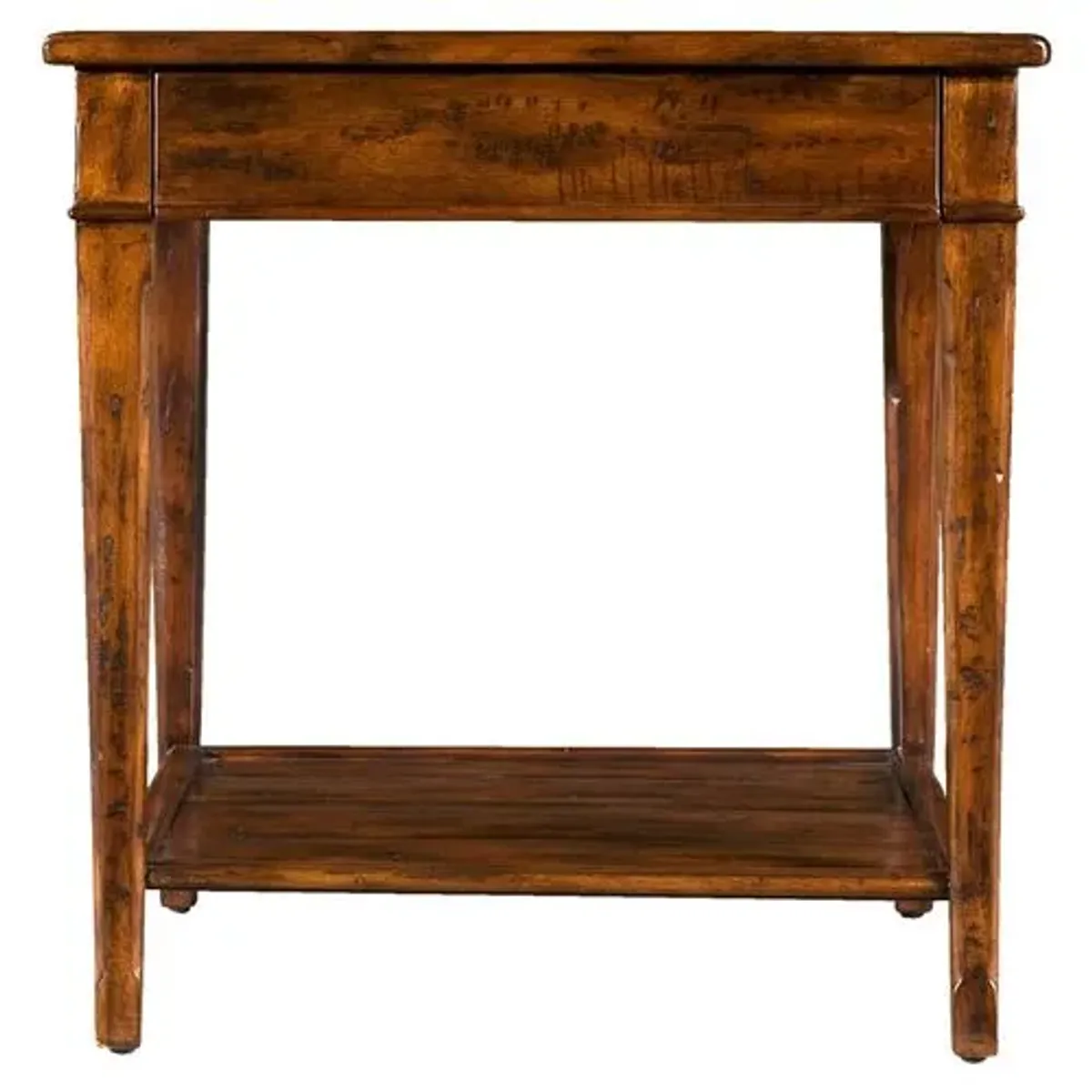 Castle Guest Nightstand - Brown - Theodore Alexander